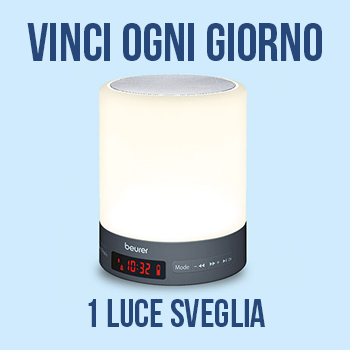 Vinci ogni giorno 1 luce sveglia